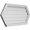 Ekena Millwork Half Round Surface Mount PVC Gable Vent: Functional, w/ 2"W x 2"P Brickmould Sill Frame, 36"W x 18"H GVPHR36X1803SF - alternate 3